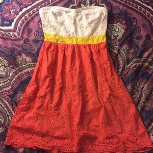 SOLD! Flying Tomato eyelet dress